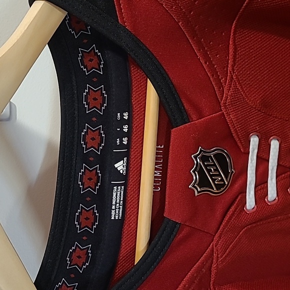 Arizona Coyotes Size 46 Blank Howling Yote Jersey - Picture 2 of 3